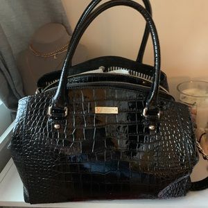 Beautiful black kate spade alligator purse🖤